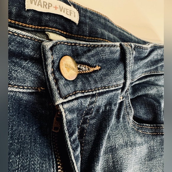 Warp & Weft JFK New York City Skinny Jeans Size 14 - Picture 8 of 16